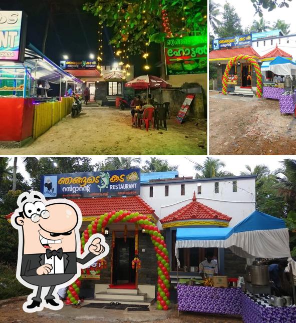 The exterior of ഞങ്ങട കട റെസ്റ്റോറന്റ്