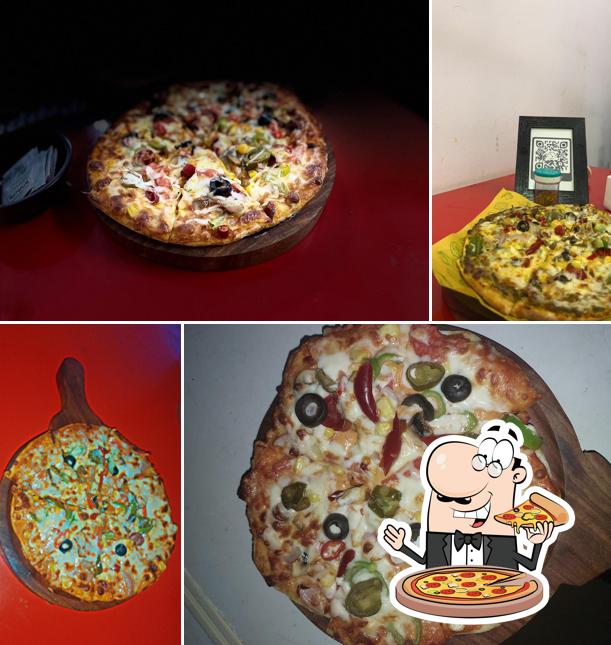 At Salt & Pepper Restaurant, you can get pizza