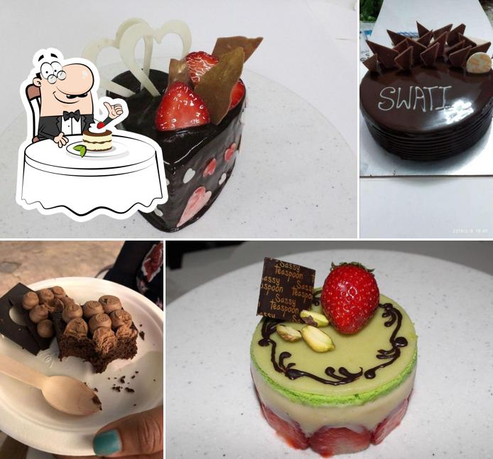 Sassy Teaspoon offers a selection of sweet dishes