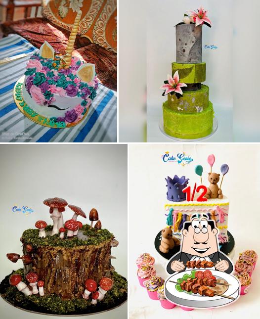 Food at The Cake Genie