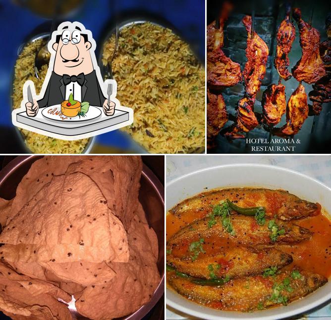 Meals at The Aroma Hotel & Family Restaurant