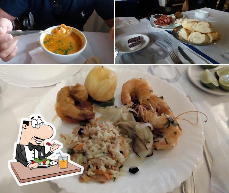 Comida em Restaurante David
