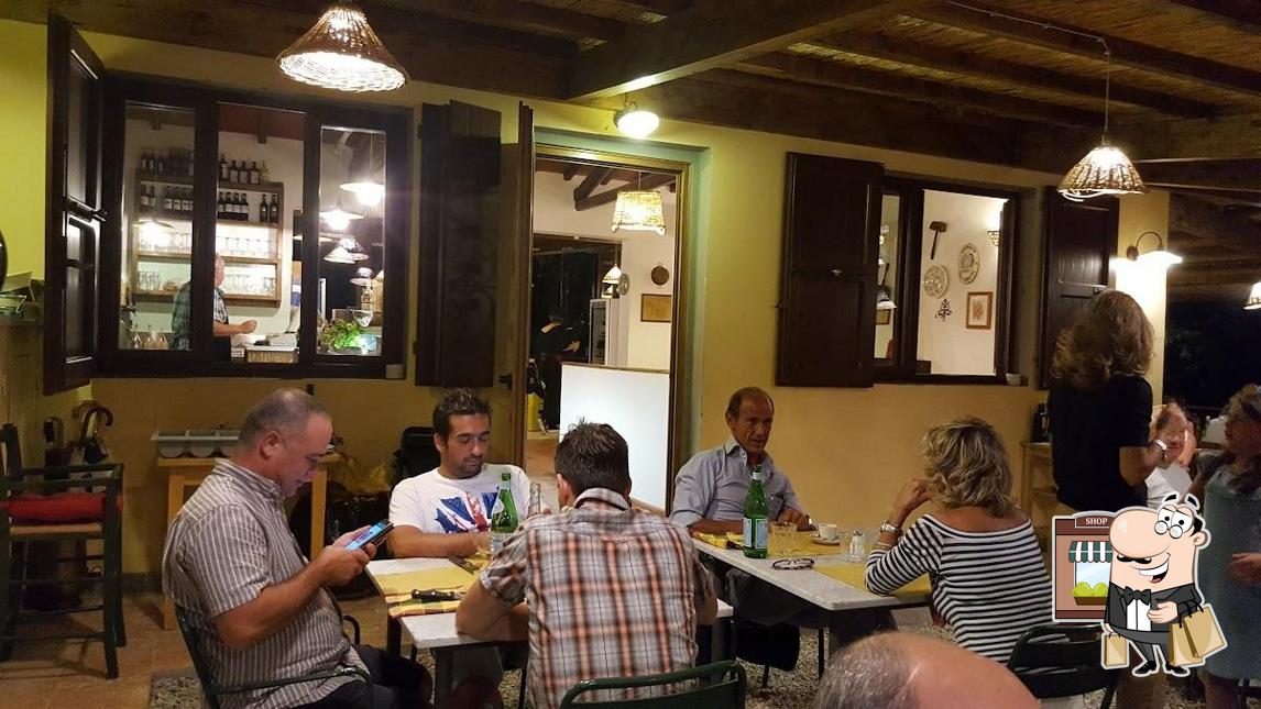 Puoi goderti l'aria fresca dal dehors di Baracchina in Percussina