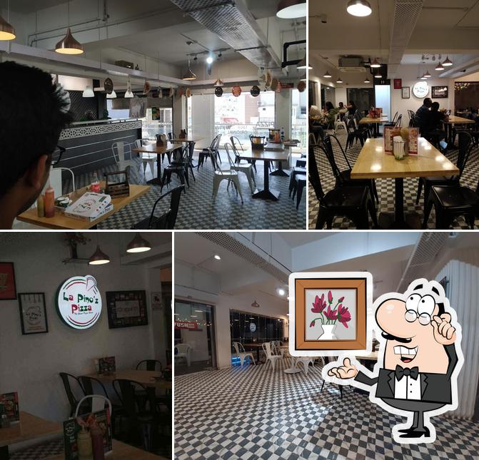 Check out how La Pino'z Pizza Kudasan looks inside