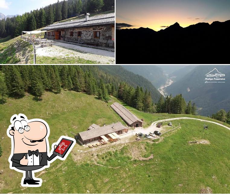 Guarda gli esterni di Agritur Malga Fossernica