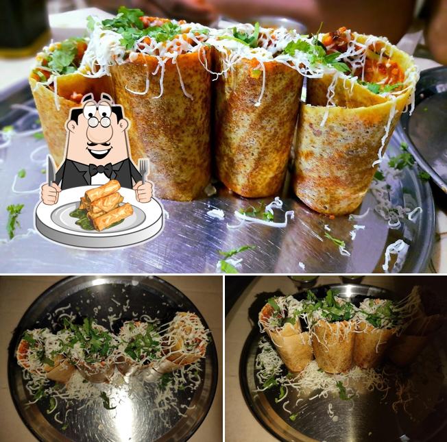 Spring rolls at Chula dosa halol