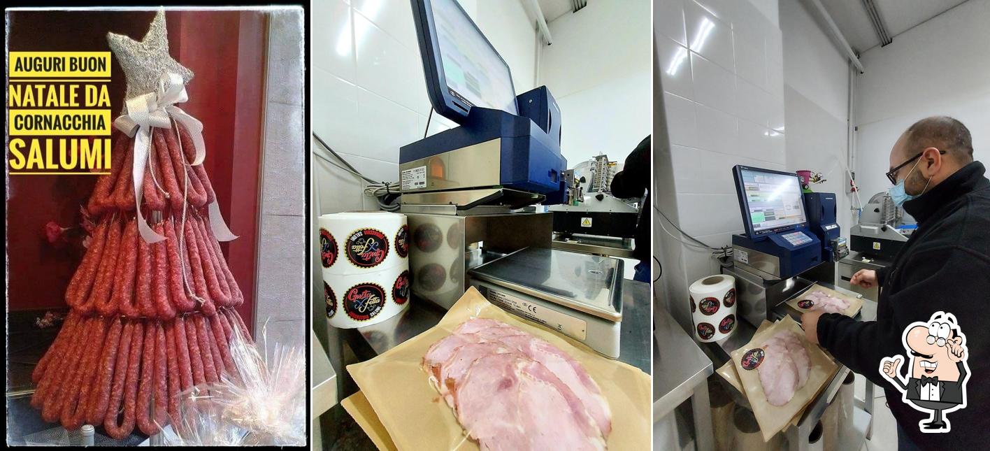 Gli interni di Cornacchia Salumi