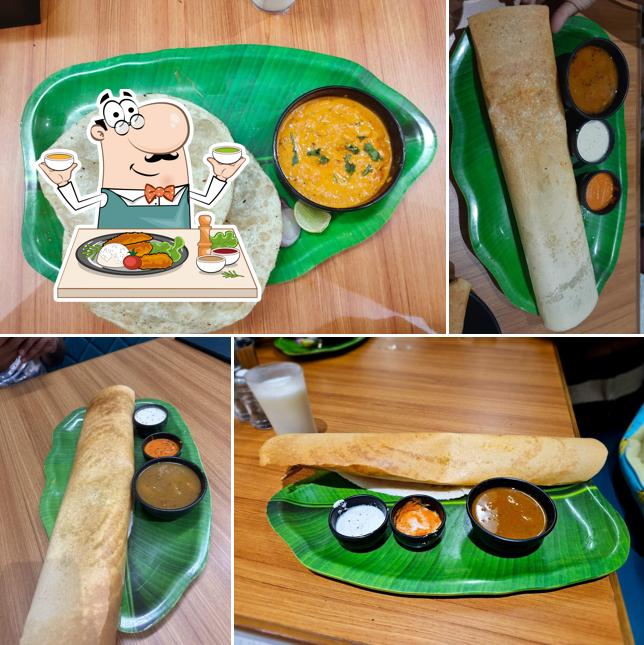 Masala dosa at Dosa plaza