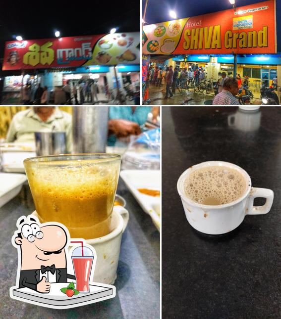 Enjoy a beverage at Hotel Shiva Grand