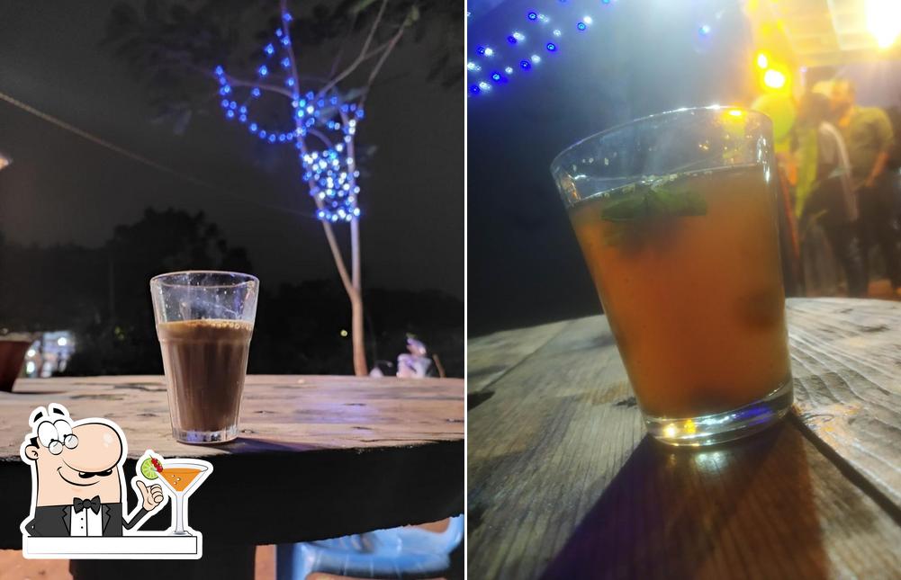 Pick a drink from the menu