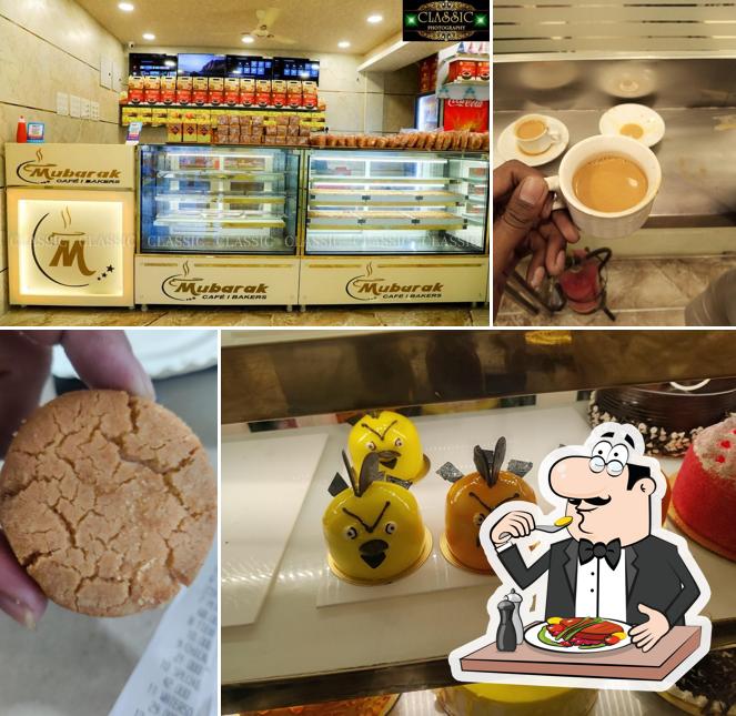 Food at Mubarak Cafe & Bakers