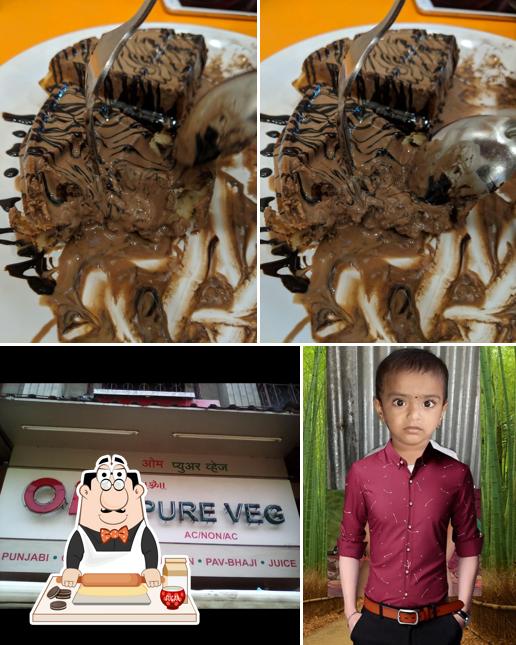 Om Pure Veg provides a selection of sweet dishes