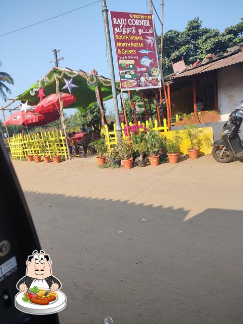 Meals at Raju corner Tamil Nadu restaurant