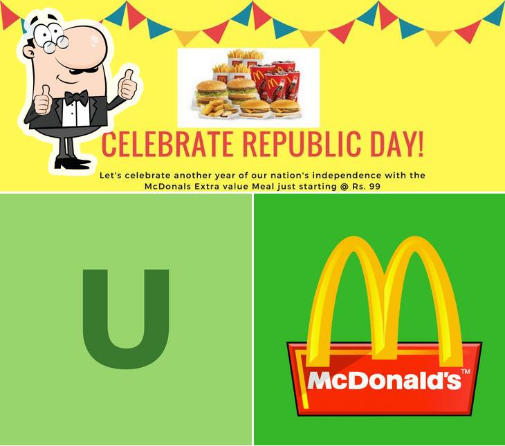 Look at the image of McDonald's