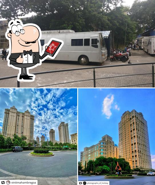 Enjoy the view at the outside area of The BN Fries