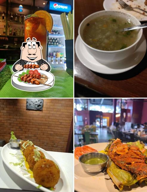Food at The Diner