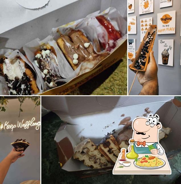 Food at The Waffling Station