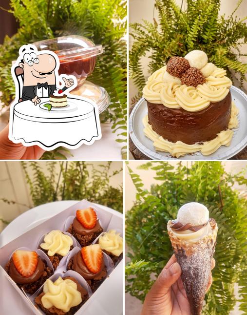 Não esqueça de experimentar uma sobremesa no Chococleo