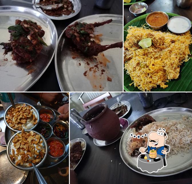 Food at Vindu Restaurant