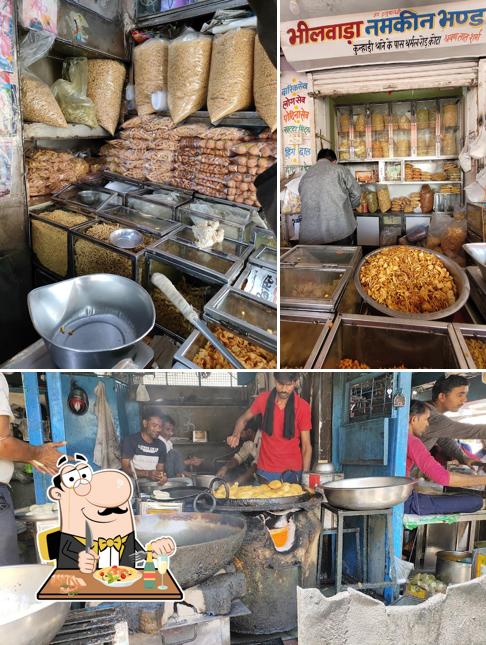 Meals at Bhilwara kachori & Namkin Bhandar
