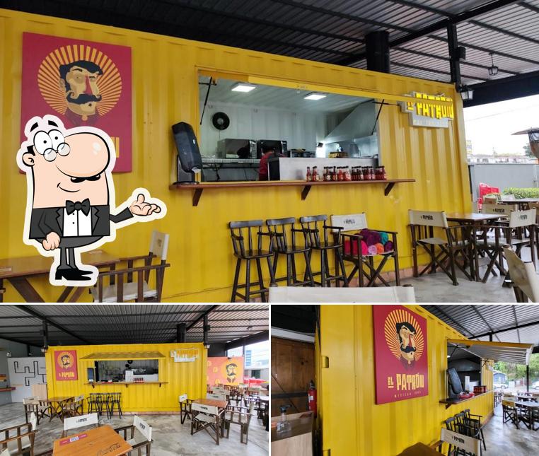 O interior do El Patrón