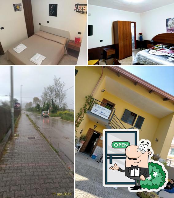Garden Inn si caratterizza per la esterno e cibo