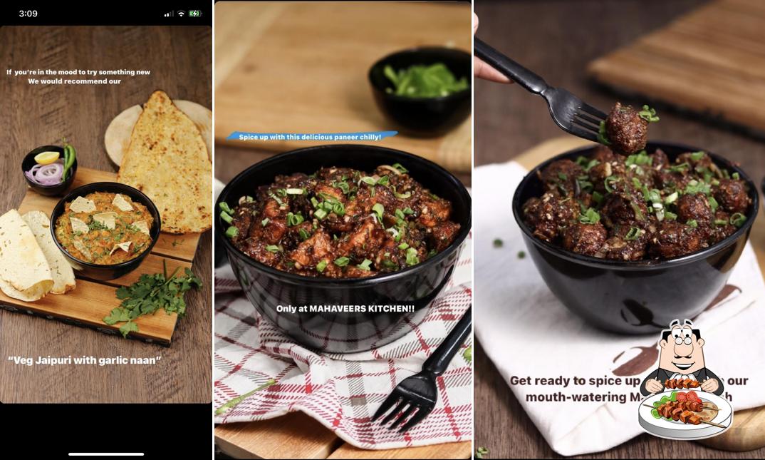 Food at Mahaveer's Kitchen