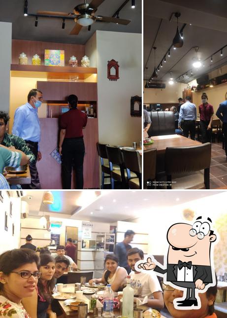 The interior of Masaledaar Desi Rasoi - Egmore