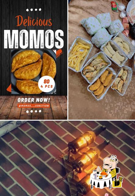 Momos Junction is distinguished by food and beer