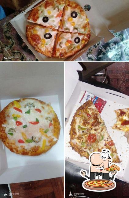 Order pizza at Pizza Hub