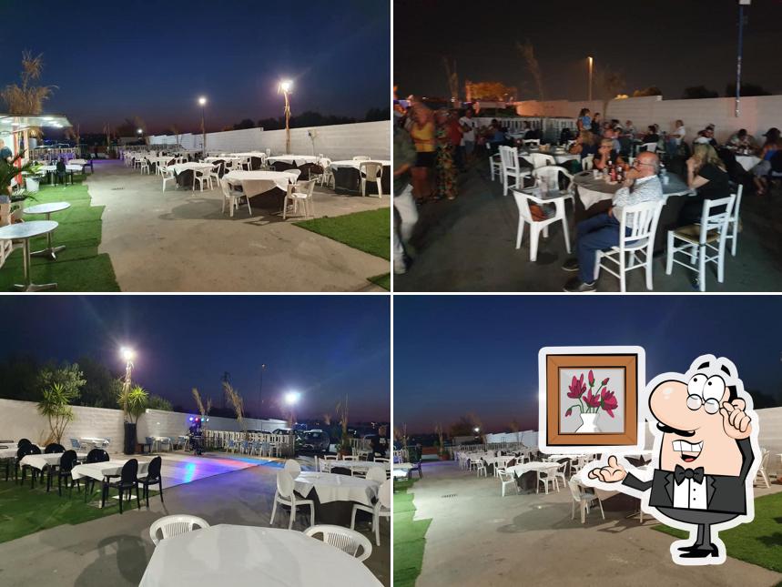 Gli interni di Play street food