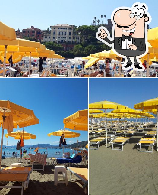 Gli esterni di Nuova Punta Manara - Spiaggia Libera Attrezzata