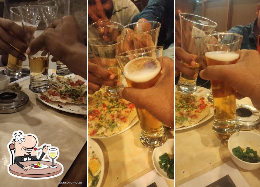 Food at Vrundavan bar & restaurant