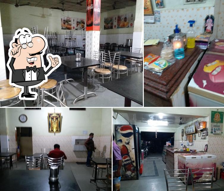 The interior of Hotel Udupi Durga Bhavan Pure VEG