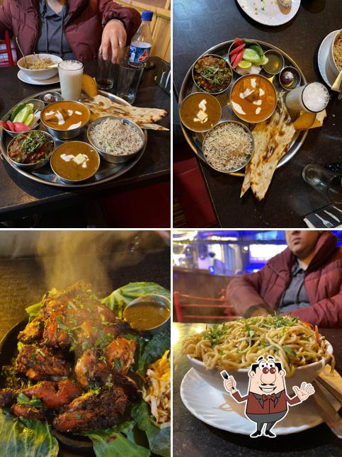 Meals at Hungry Bird's Pure Vegetarian Food