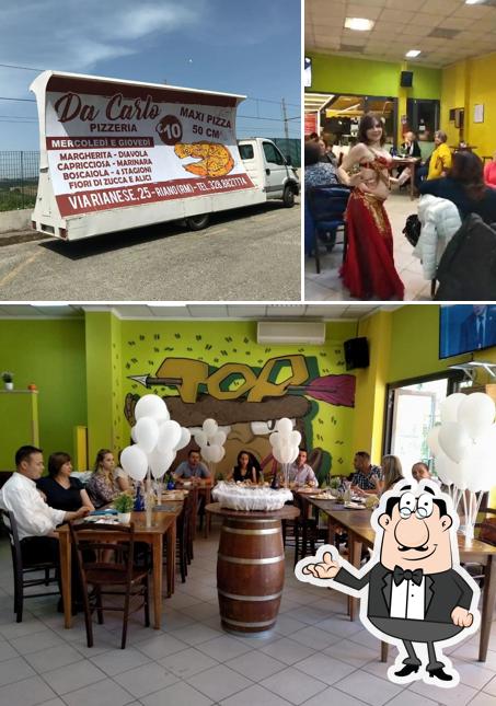 La interni e esterno del ristorante