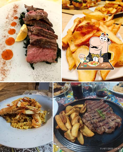 Pad thai al Art Déco café ristorante pizzeria