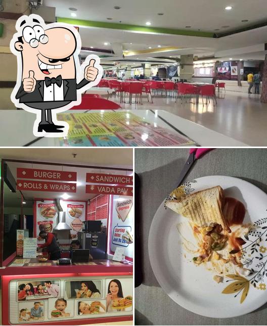 See the pic of Sandwich Express