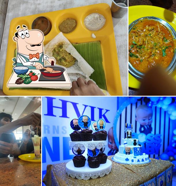 Chicken curry at Sathyam Vegetarian Restaurant