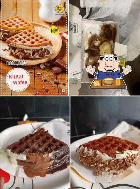 Food at The Belgian Waffle Co