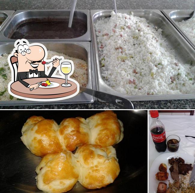 Confira a ilustração ilustrando comida e bebida a Tempero do Sul Restaurante e Churrascaria