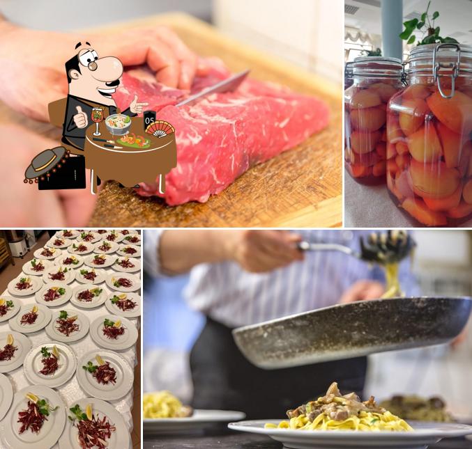 Cibo al Ristorante Santa Lucia