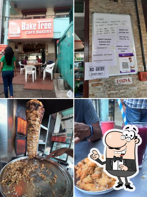 Take a seat at one of the tables at Bake Tree