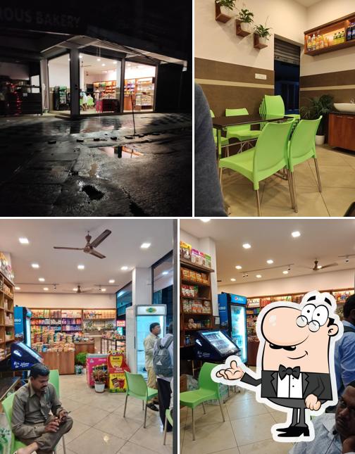 The interior of Delicious Bakery