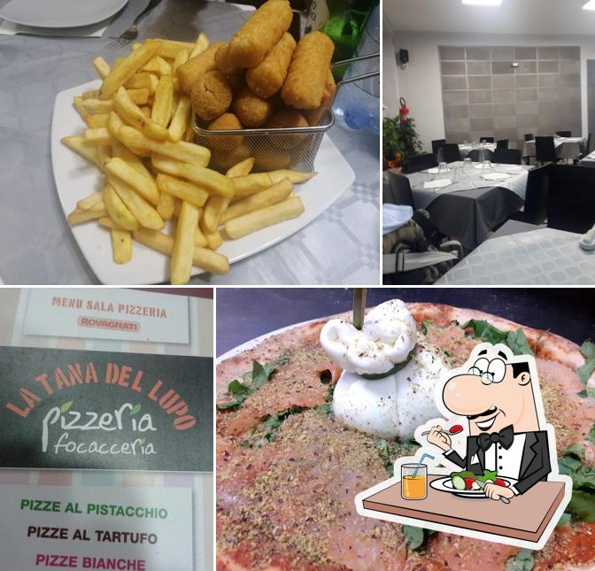 Cibo al Pizzeria La Tana del Lupo
