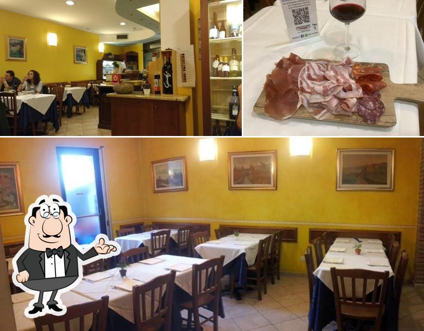 Gli interni di Lo Scoglio