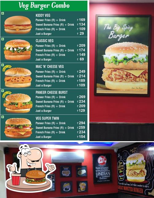 Get a burger at Meat and Eat Family Restaurant