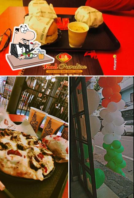 Meals at Food Paradise good