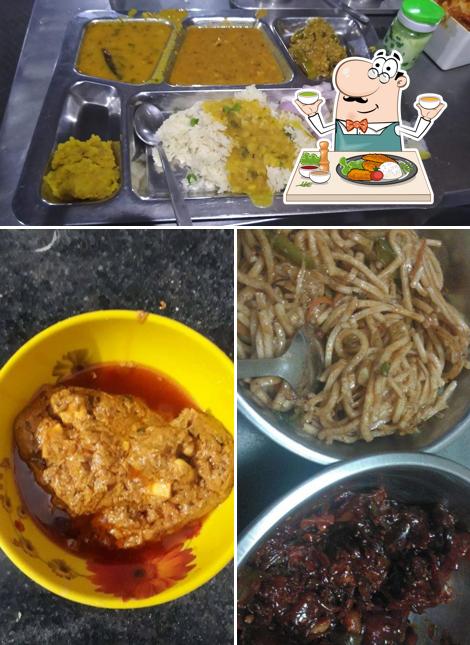 Food at Karnavat Bhojan Prasadi