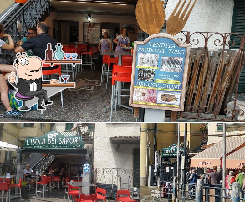 Gli interni di L'Isola dei Sapori